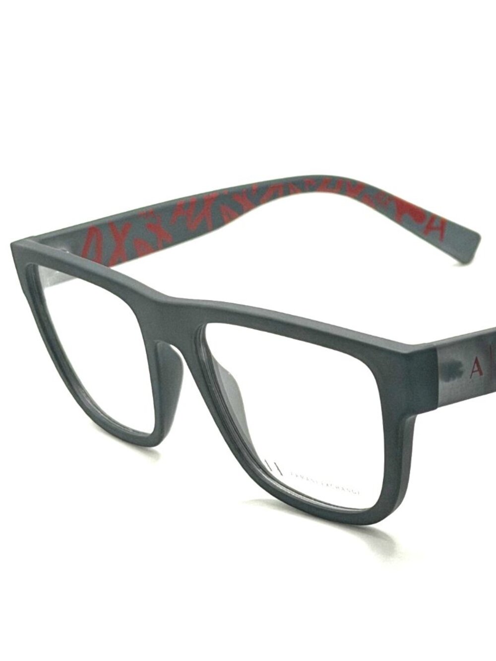 NEW ARMANI EXCHANGE AX 3062 8294 BONE SKELETON IN GREY EYEGLASSES 54MM 18 143